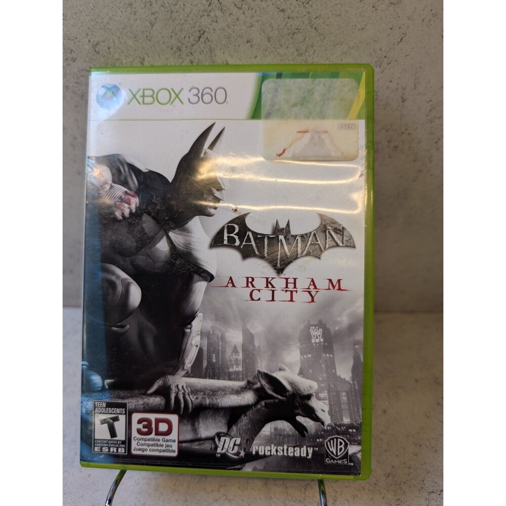 Batman Arkham City Xbox 360 CIB Tested Working Complete w/ Manual